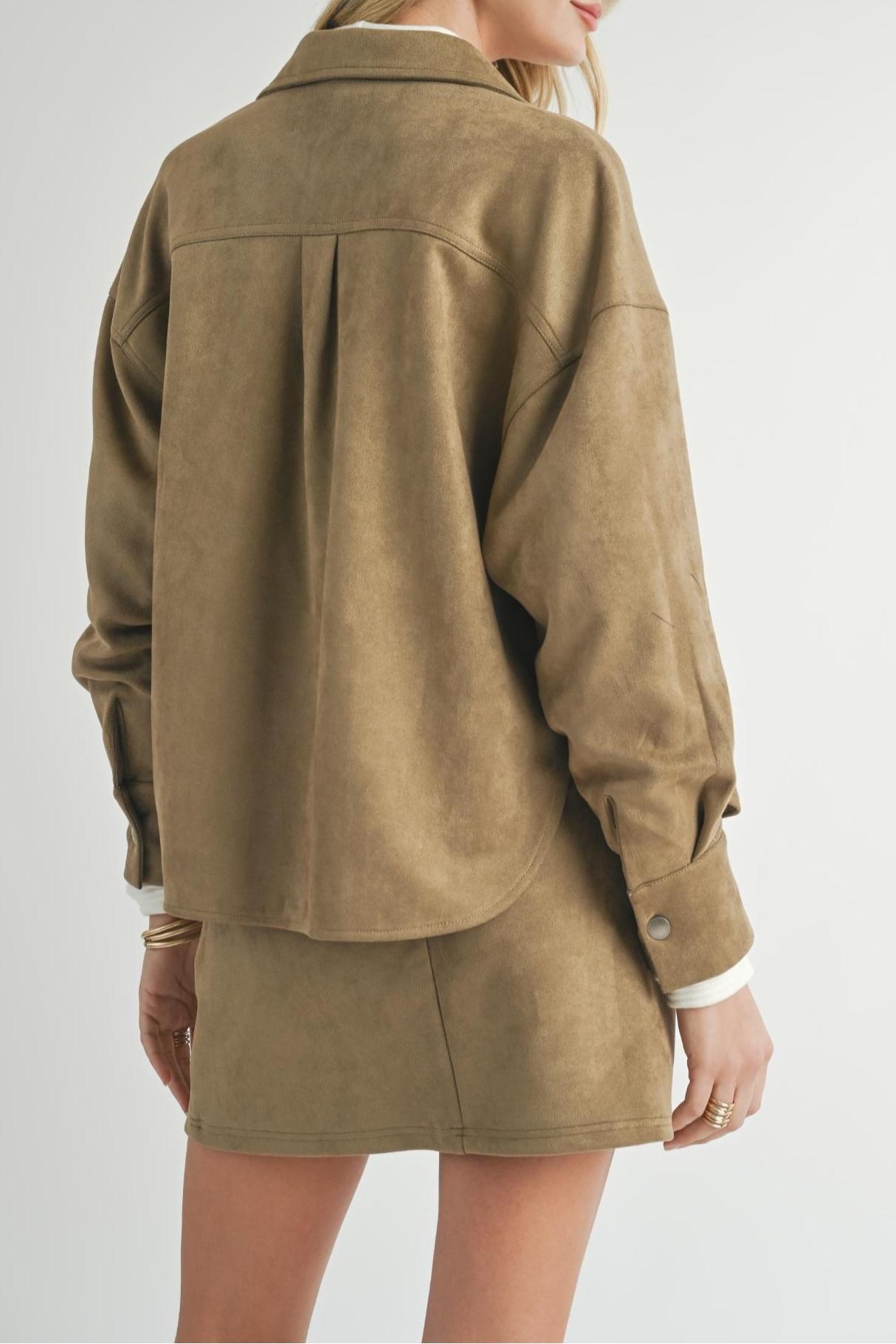 Tuscany Faux Suede Jacket Product Image