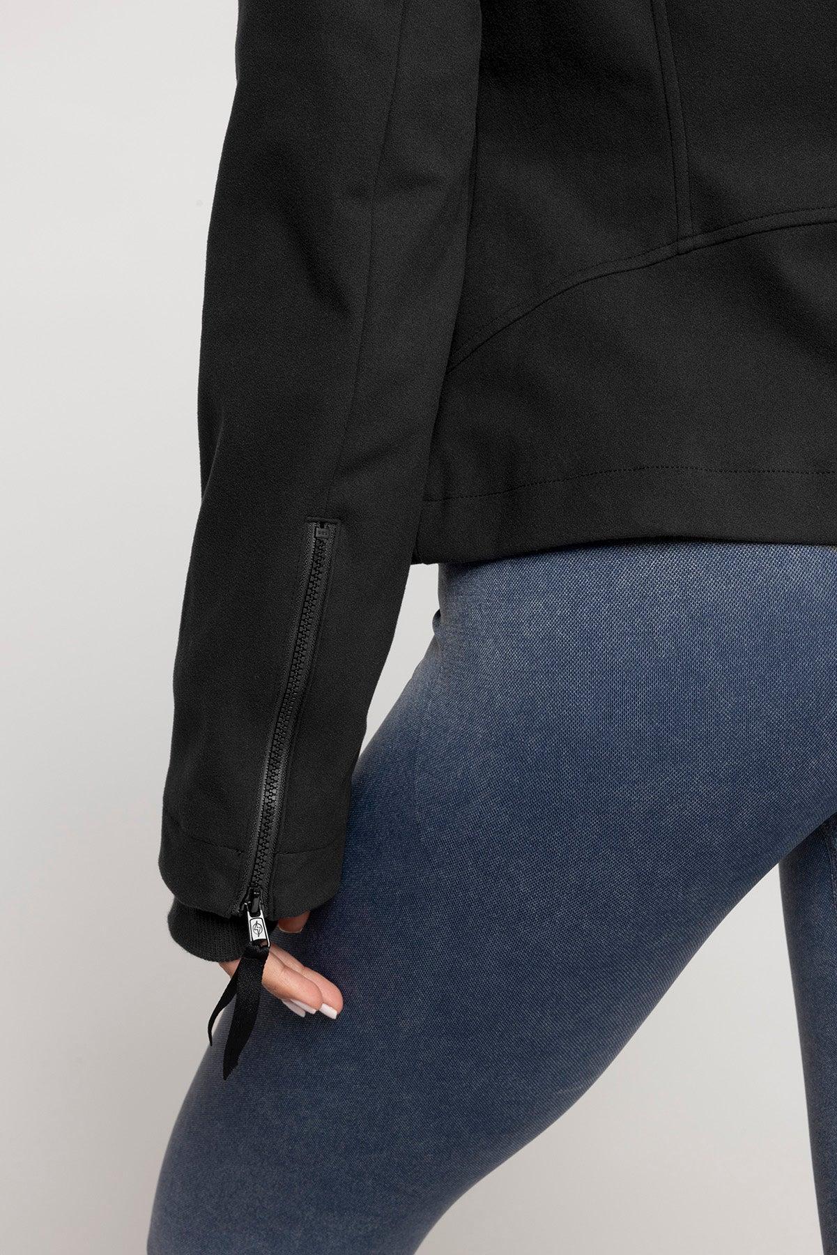 Heart Racer Moto Jacket - Black Product Image