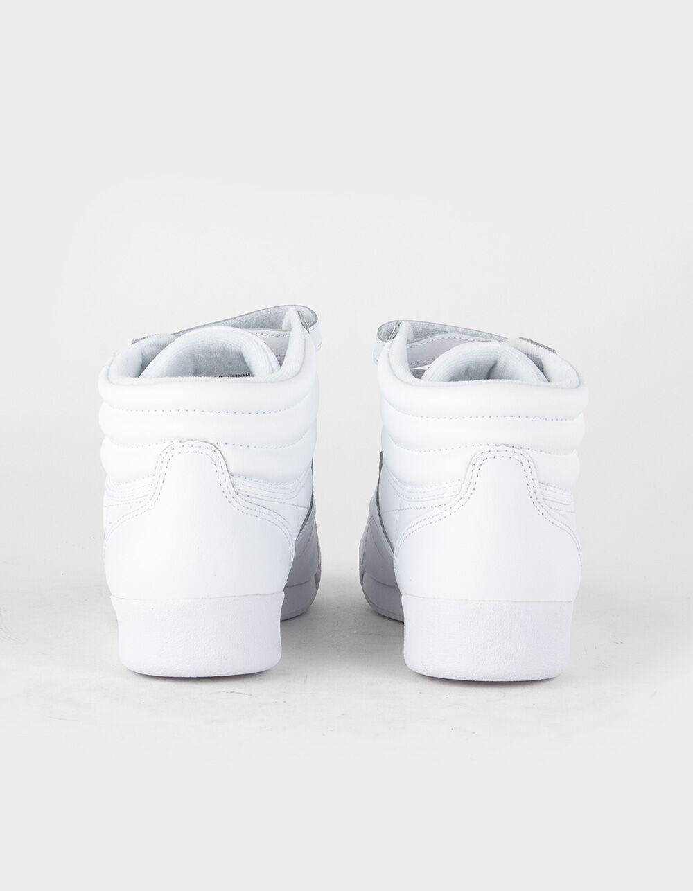REEBOK Freestyle Hi Vintage Womens Shoes - WHITE Product Image