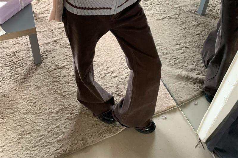 Two-Tone Zip-Up Hooded Cardigan Product Image