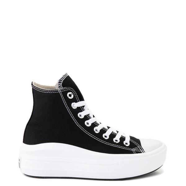 Converse Chuck Taylor All Star Move Women's High-Top Platform Sneakers, Size: 9, Black White Product Image