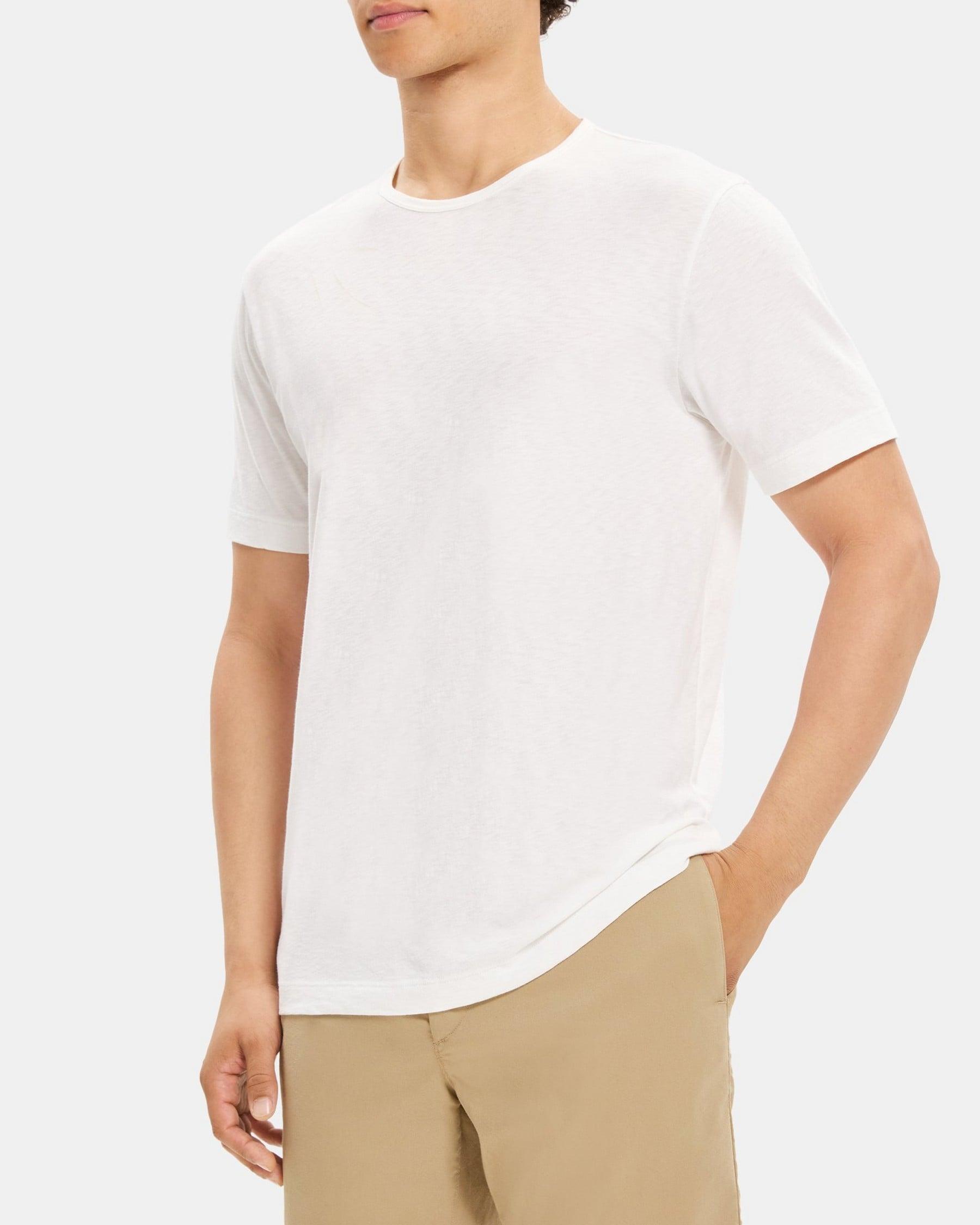 Relaxed Tee in Slub Cotton Product Image