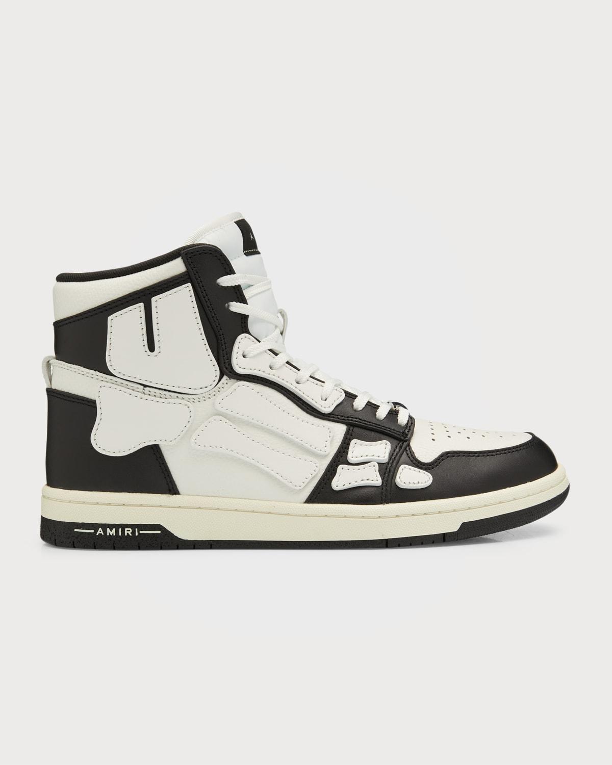 Mens Skel-Top Hi Leather Bones High-Top Sneakers Product Image