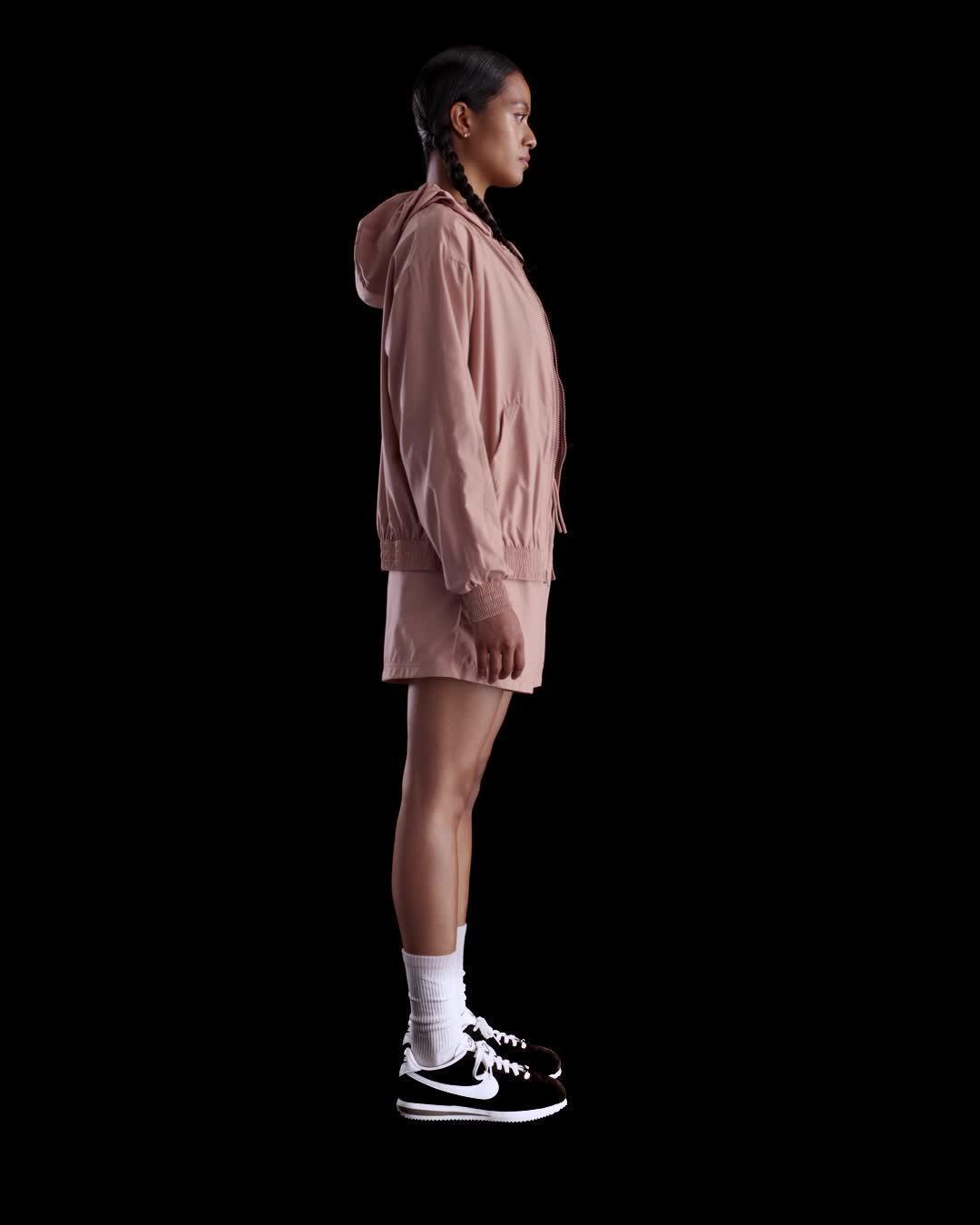 Nike Sportswear Classic Wovens Women's Loose UV Hooded Jacket Product Image