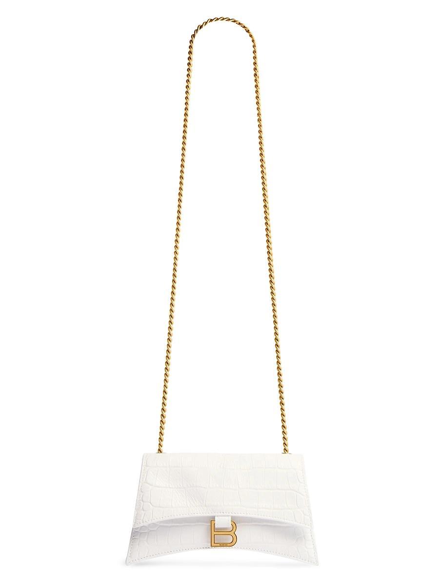 Womens Crush XS Chain Bag Metallized Quilted Product Image