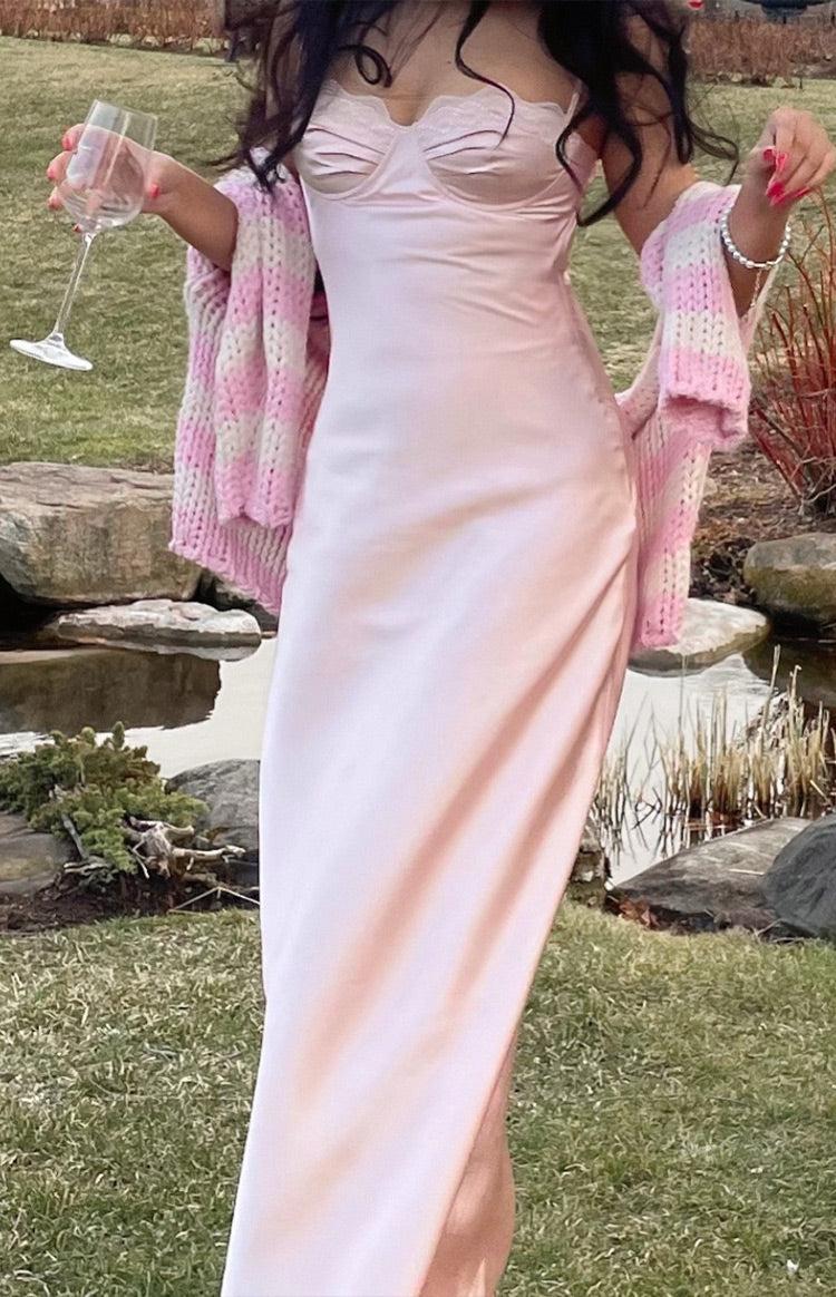 Kynlee Pink Maxi Dress Product Image