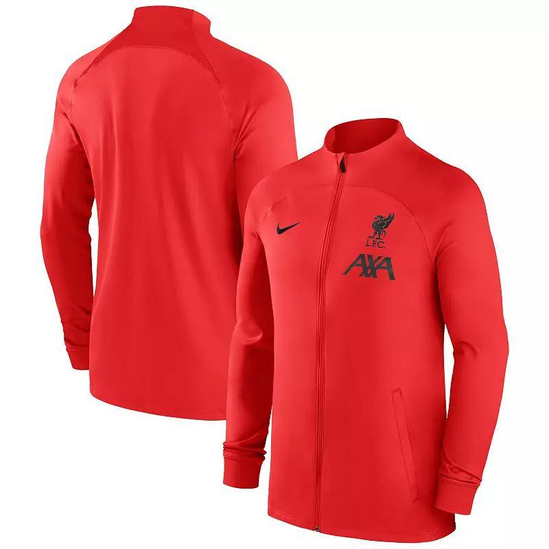 Mens Nike Red Liverpool Performance Strike Track Full-Zip Jacket Product Image