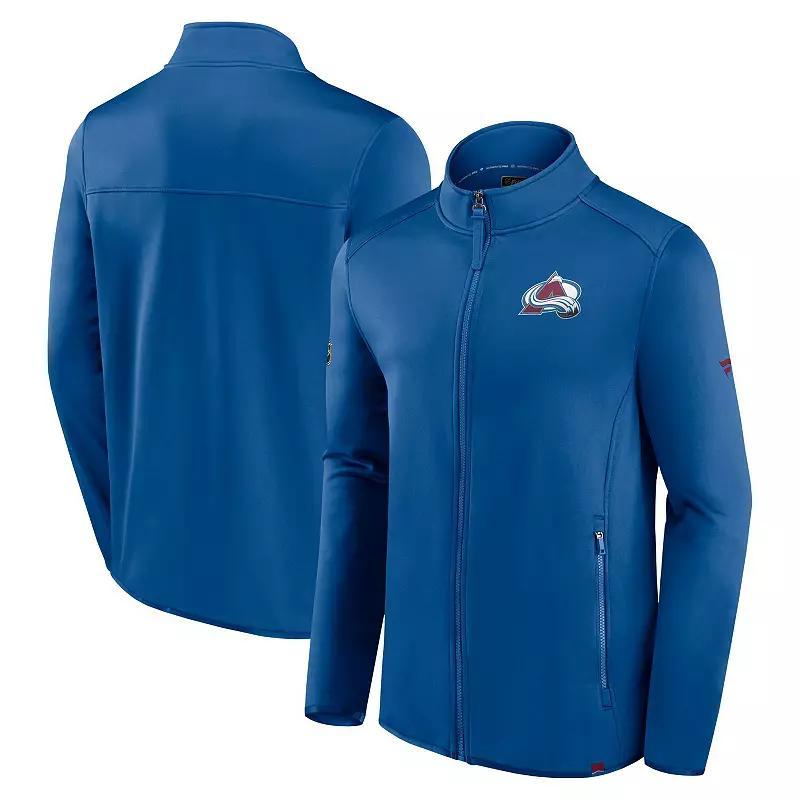 Men's Fanatics Branded  Blue Colorado Avalanche Authentic Pro Full-Zip Jacket, Size: Medium Product Image