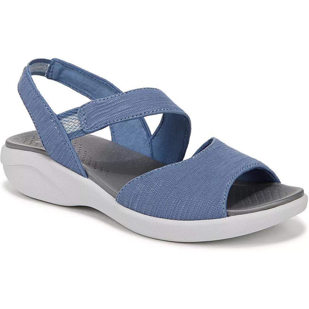 LifeStride Cheerful Women's Strappy Sandals, Size: 8.5 Wide, Elemental Blue Product Image