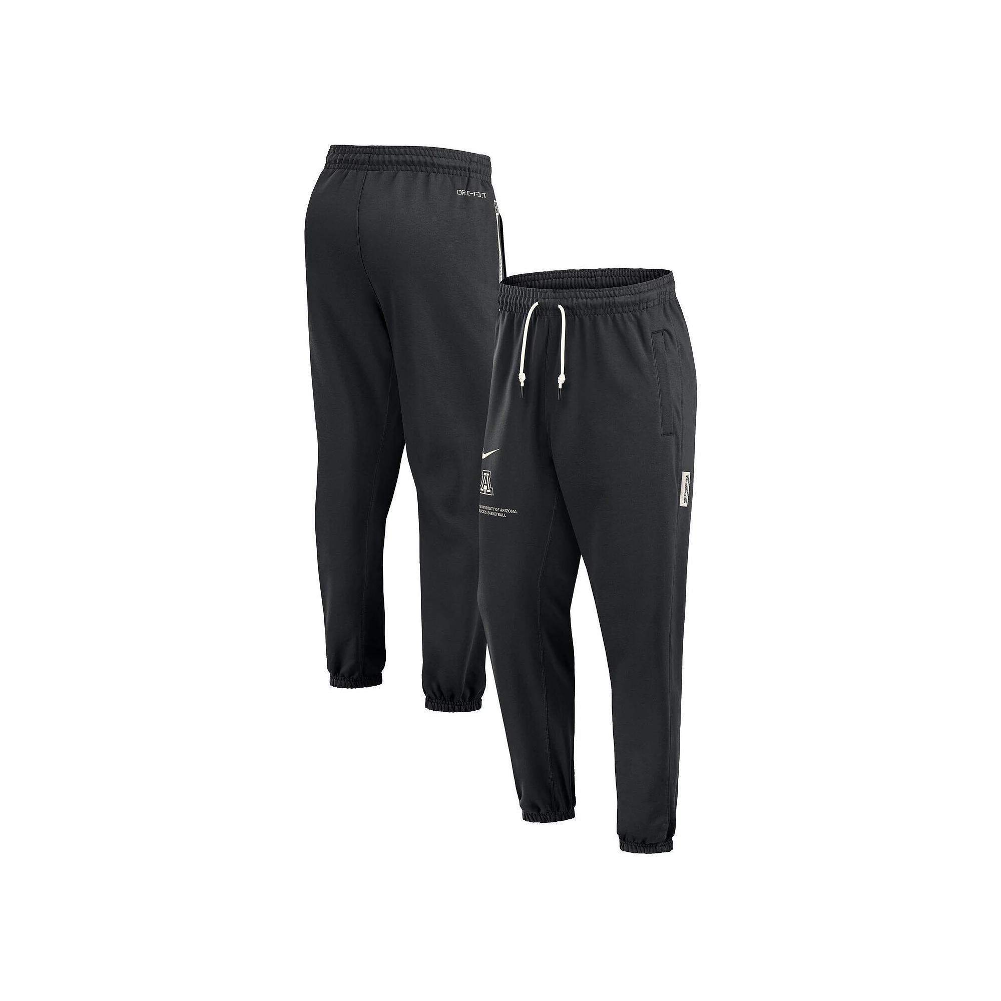 Men's Nike  Black Arizona Wildcats Basketball Travel Fleece Performance Pants, Size: 2XL Product Image