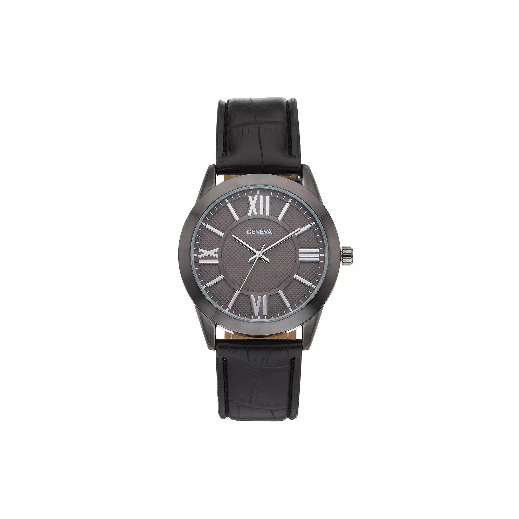 Geneva Men's Watch - KL8072GUBK, Size: Large, Black Product Image