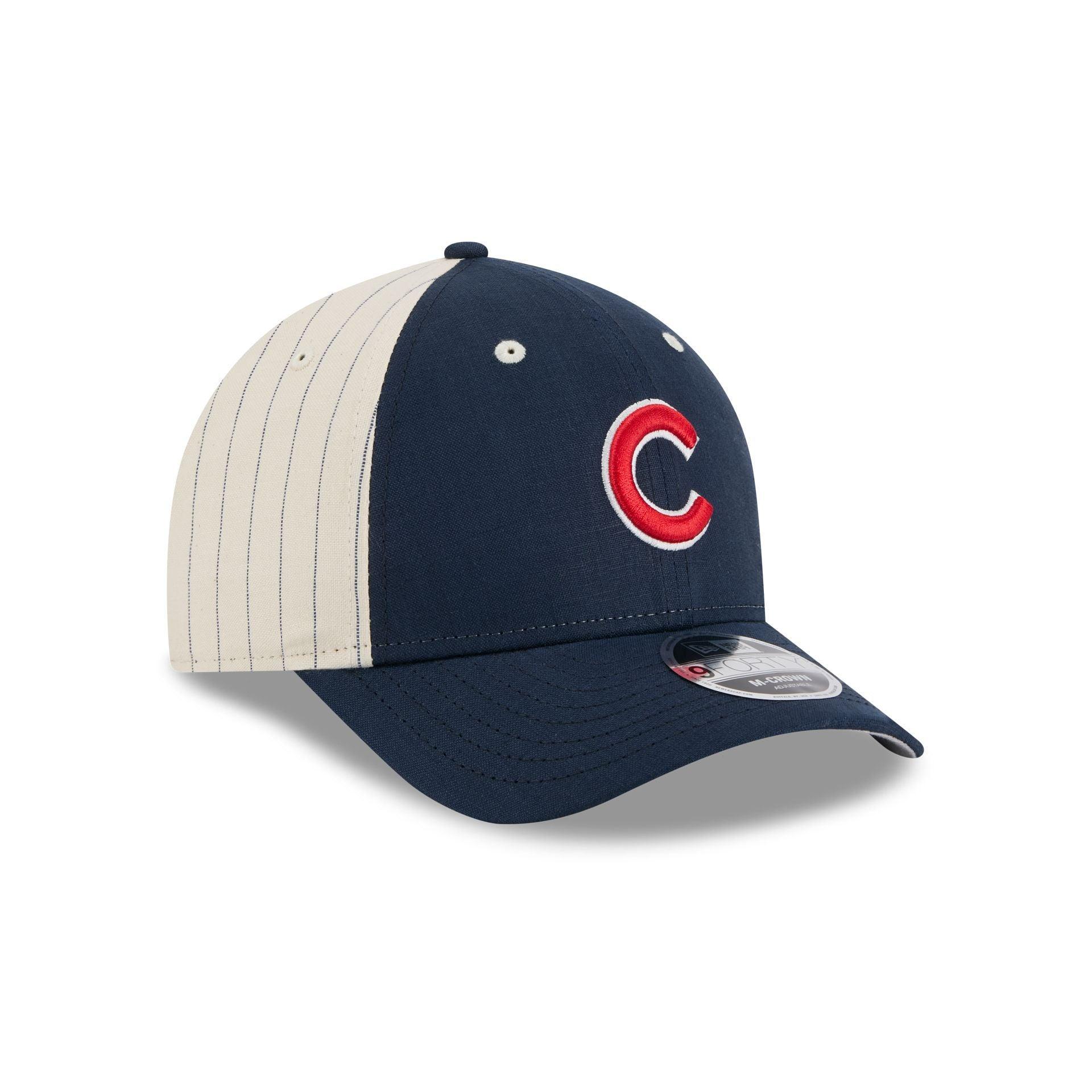 Atlanta Braves Linen 9FORTY M-Crown Snapback Hat Male Product Image