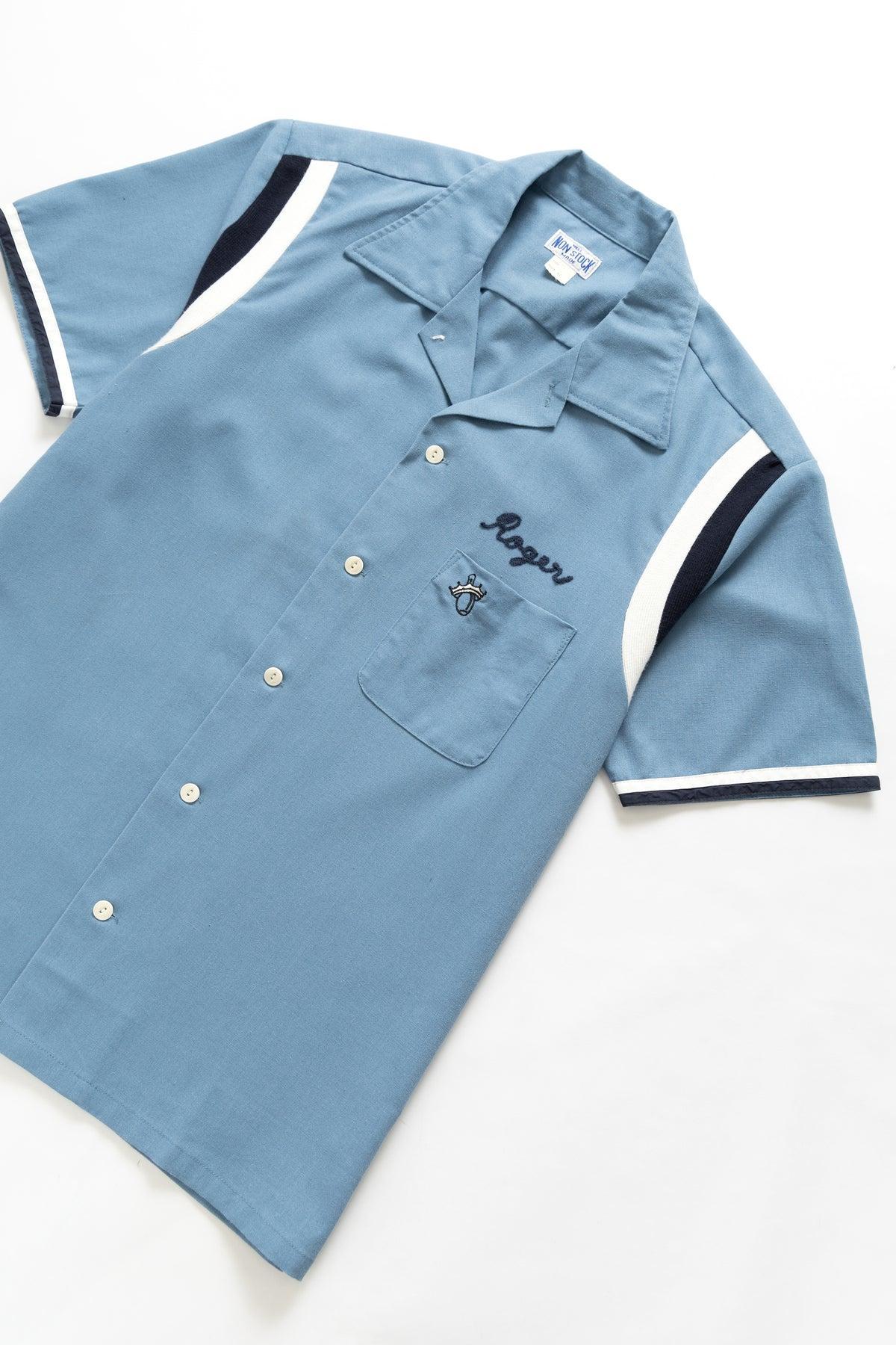 Non Stock MFG - Garage Bowling Shirt - Blue Product Image