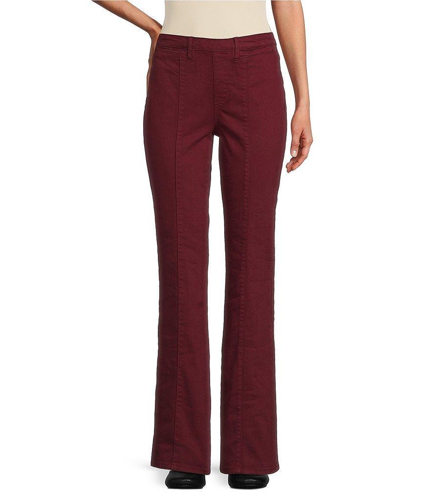 Westbound Pull-On High Rise Pintuck Bootleg Pant Product Image