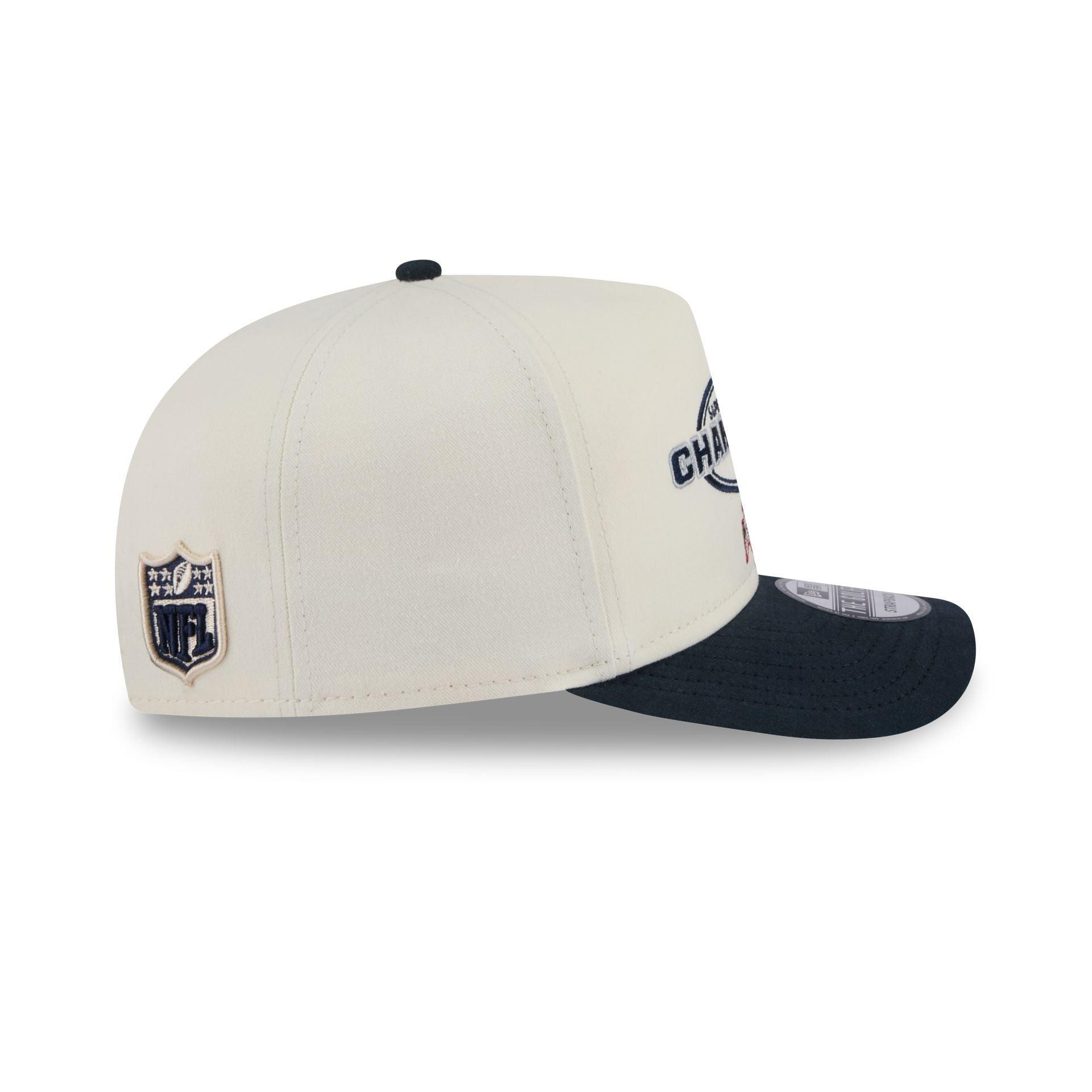 Dallas Cowboys Chrome White Champions Golfer Hat Male Product Image
