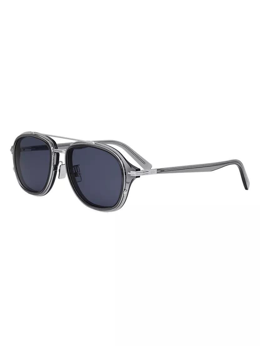 DiorBlackSuit A4U 53MM Pilot Sunglasses Product Image