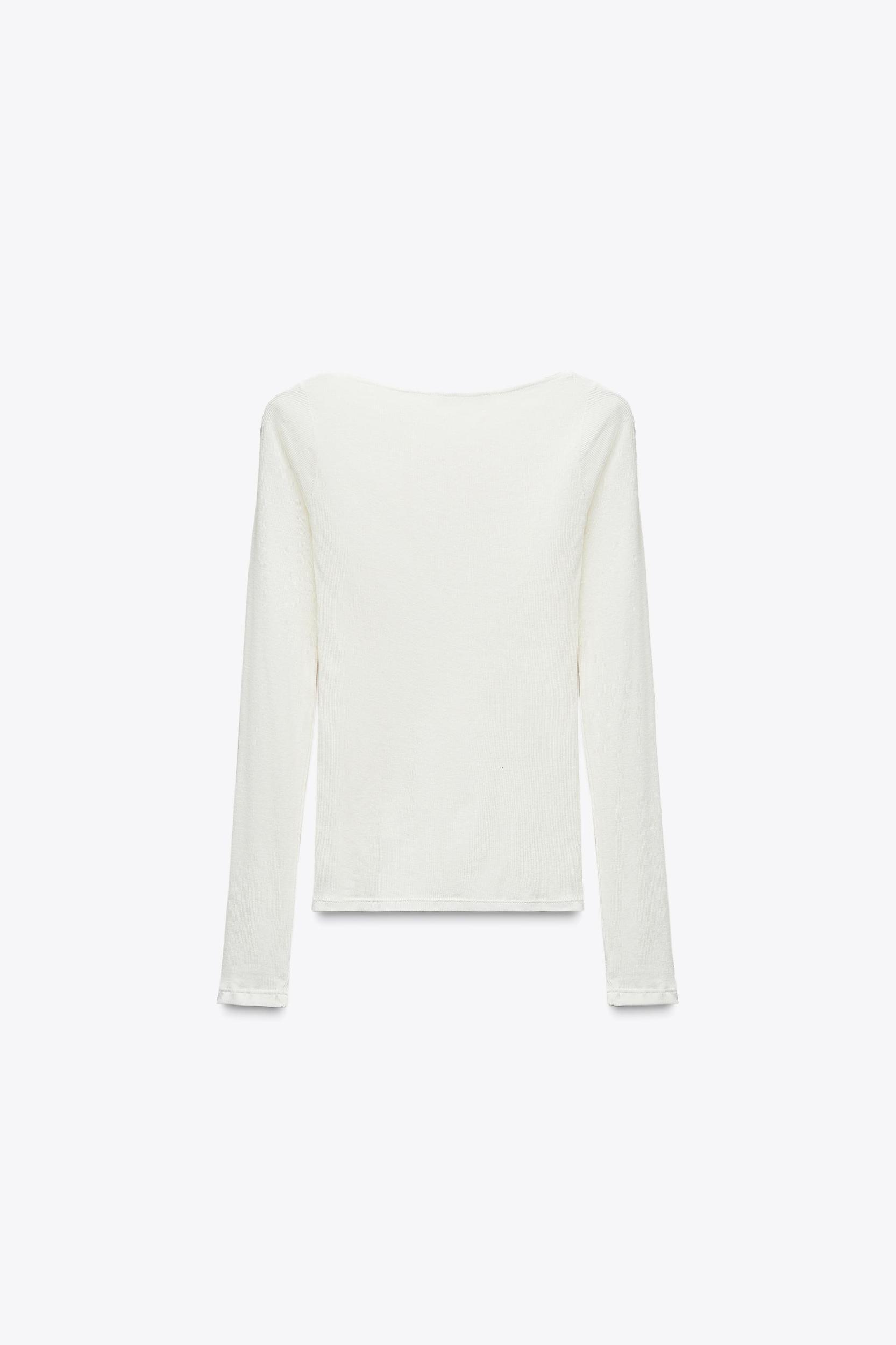 LACE RIB TOP Product Image