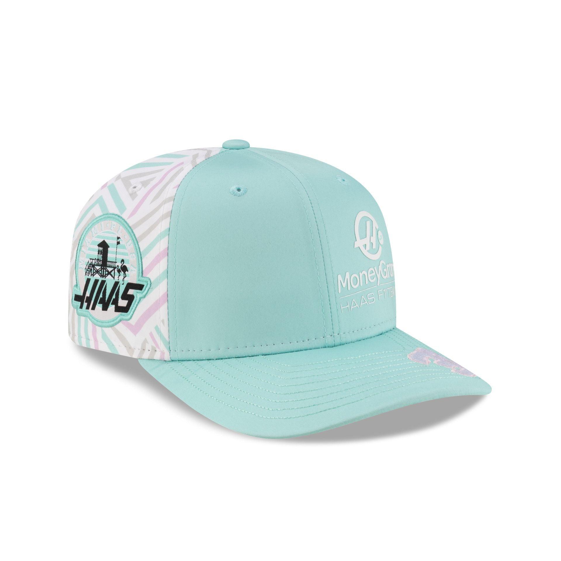 2025 Miami Race Special MoneyGram Haas F1 Team Esteban Ocon 9SEVENTY Stretch-Snap Hat Male Product Image