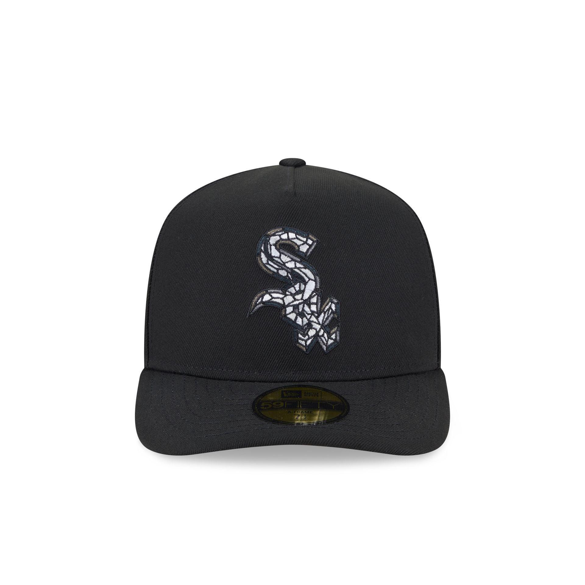 New York Mets Stained Glass 59FIFTY A-Frame Fitted Hat Male Product Image