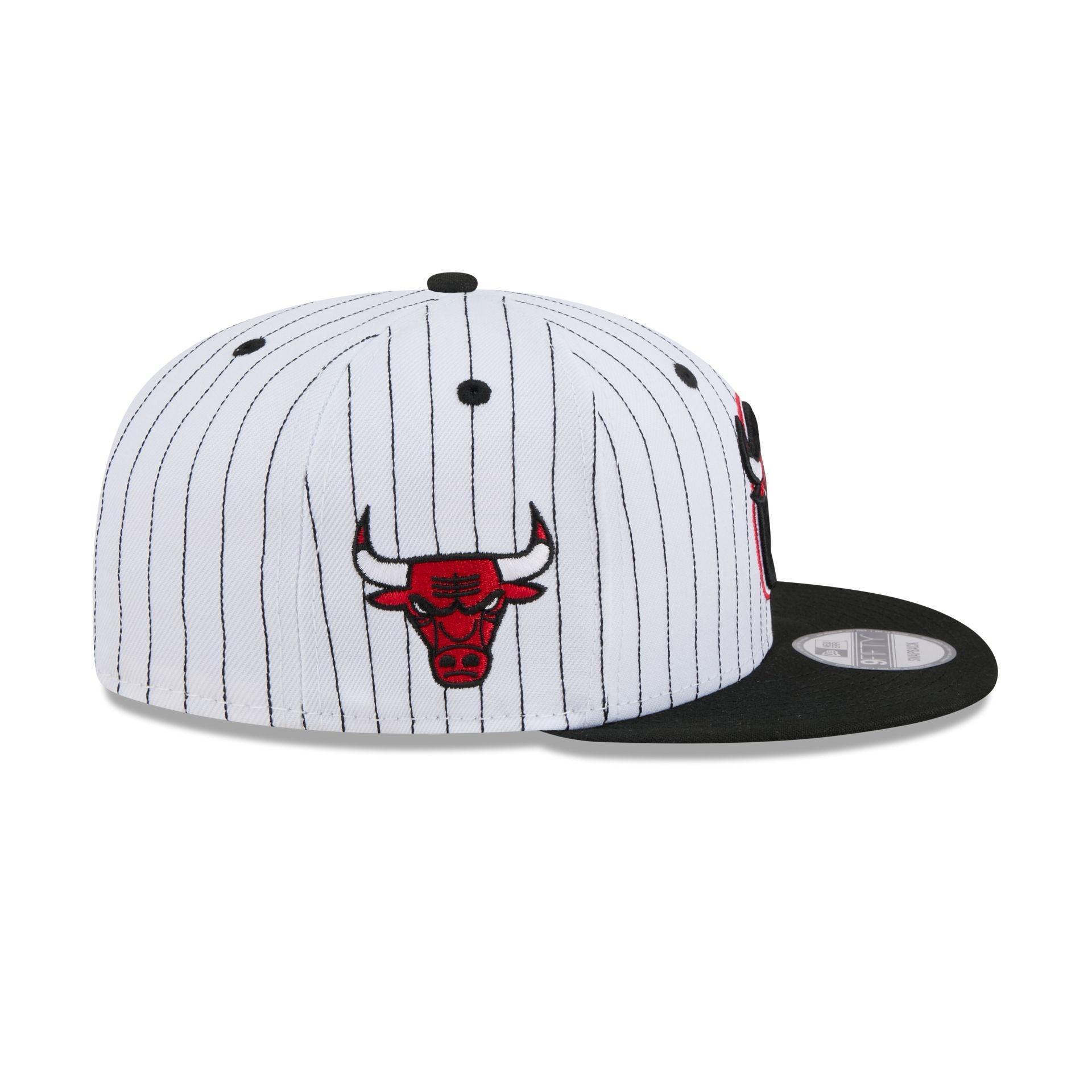 Chicago Bulls Deceptor Pinstripe 9FIFTY Snapback Hat Male Product Image