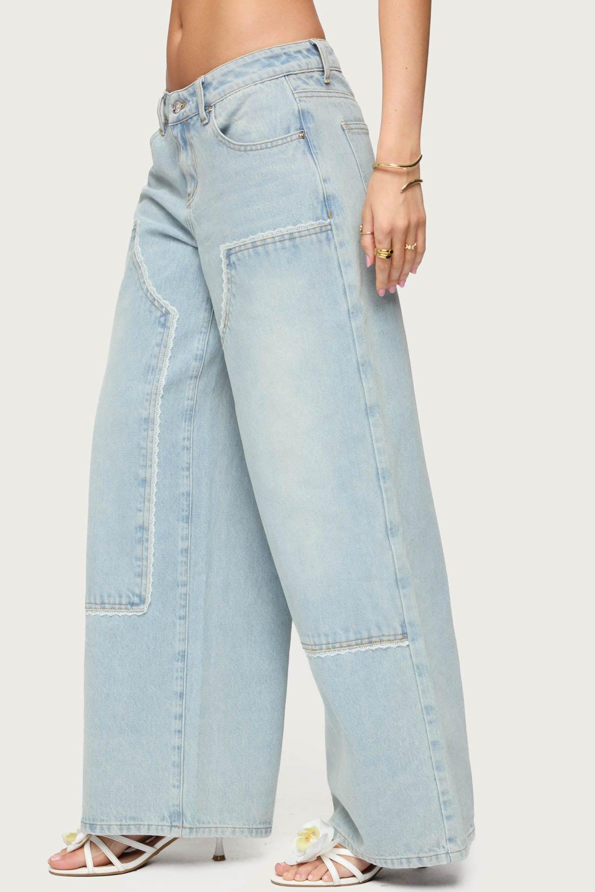 Teela Lacey Low Rise Carpenter Jeans Product Image