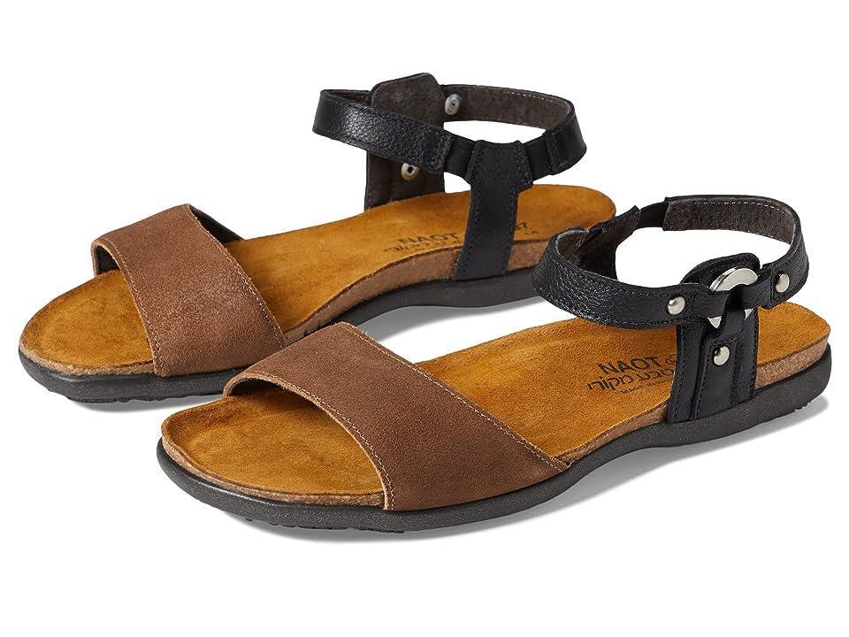 Naot Sabrina (Antique Suede/Soft Black Leather) Women's Shoes Product Image