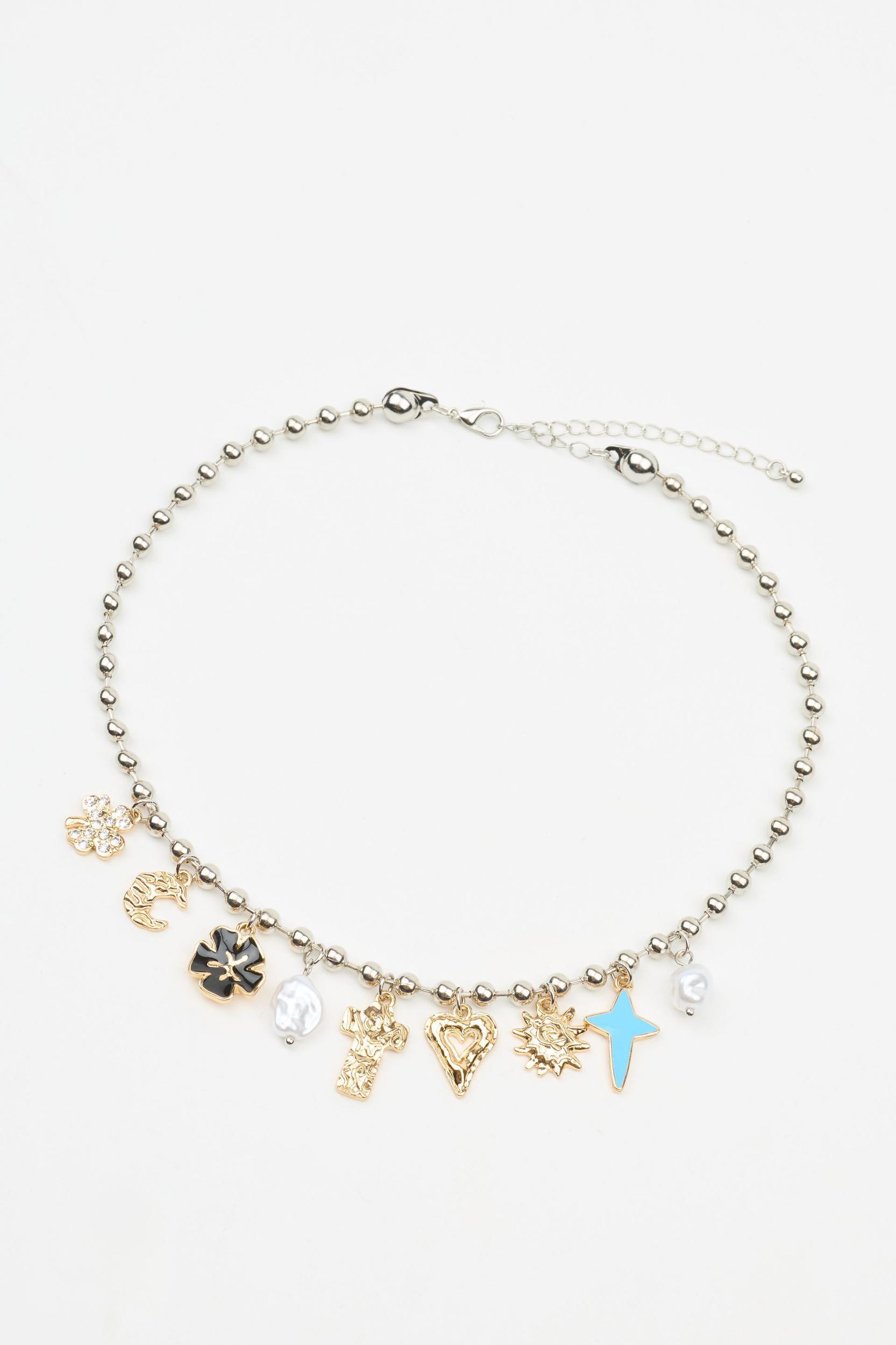 9 Charm Necklace Product Image