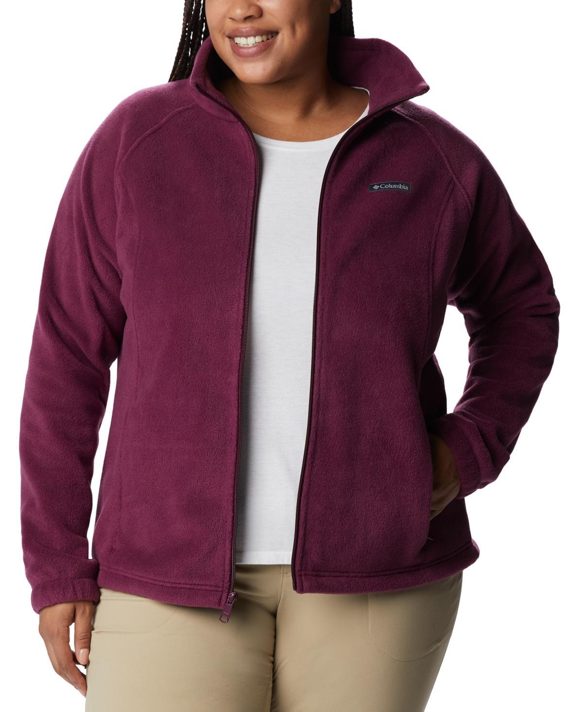 Womens Columbia Benton Springs Zip-Front Fleece Jacket Columbia Blue Product Image