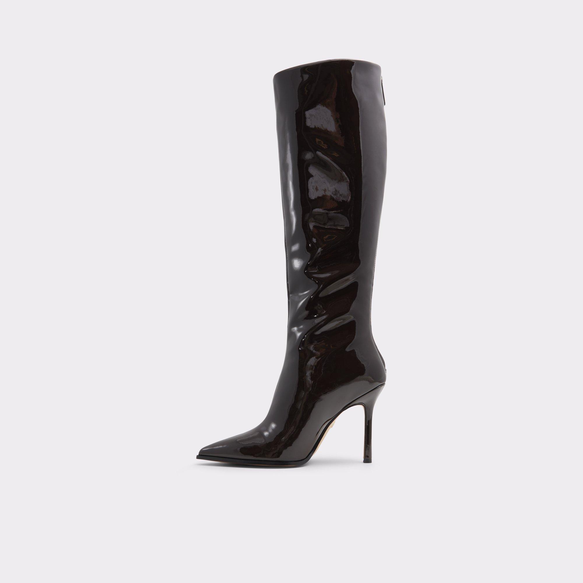 ALDO Maybellie - Women's Tall Boot - Brown, Size 10 Product Image