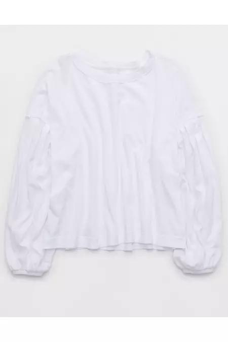 Aerie Slouchy Balloon Sleeve T-Shirt Women's Product Image