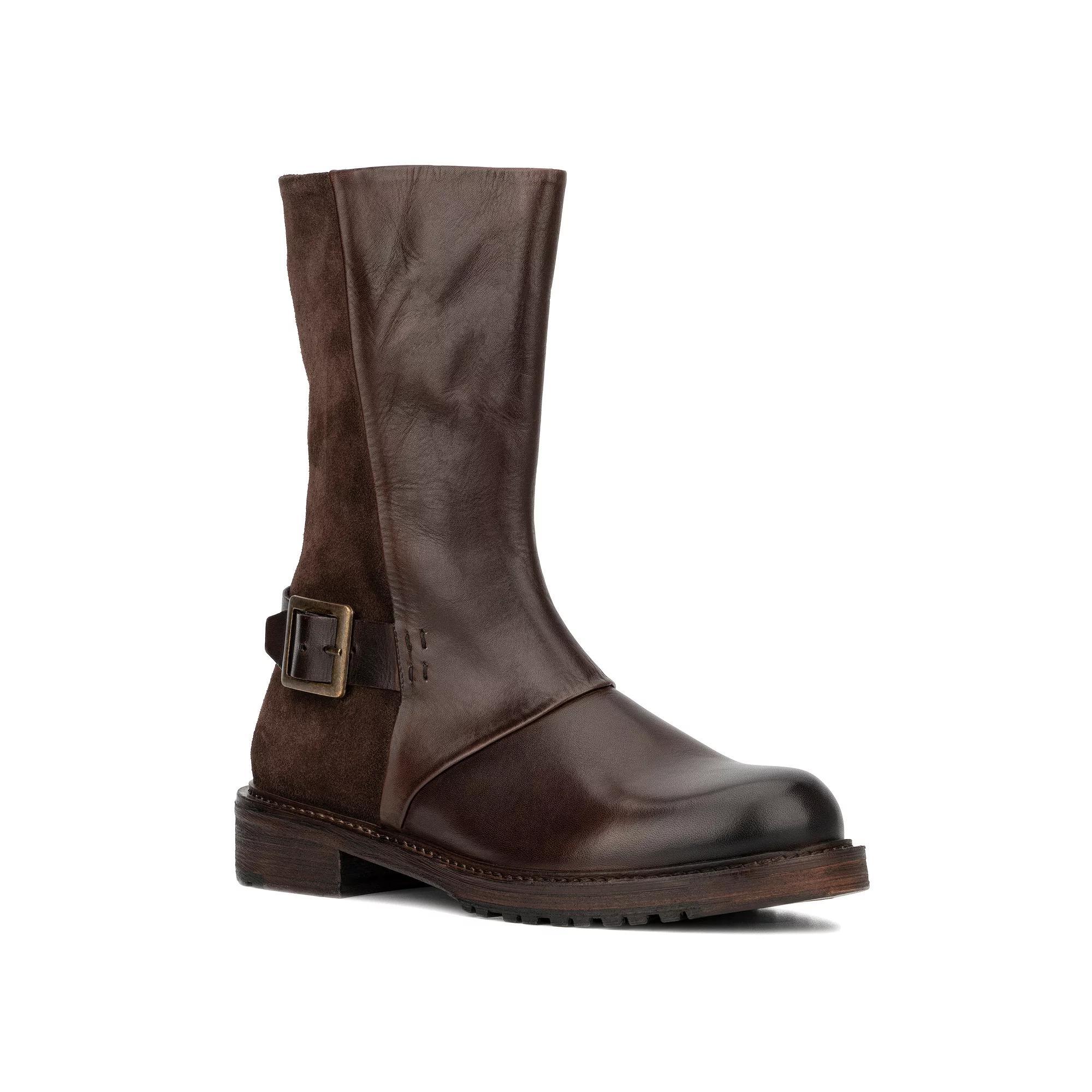 Vintage Foundry Co. Camila Womens Leather Ankle Boots Product Image