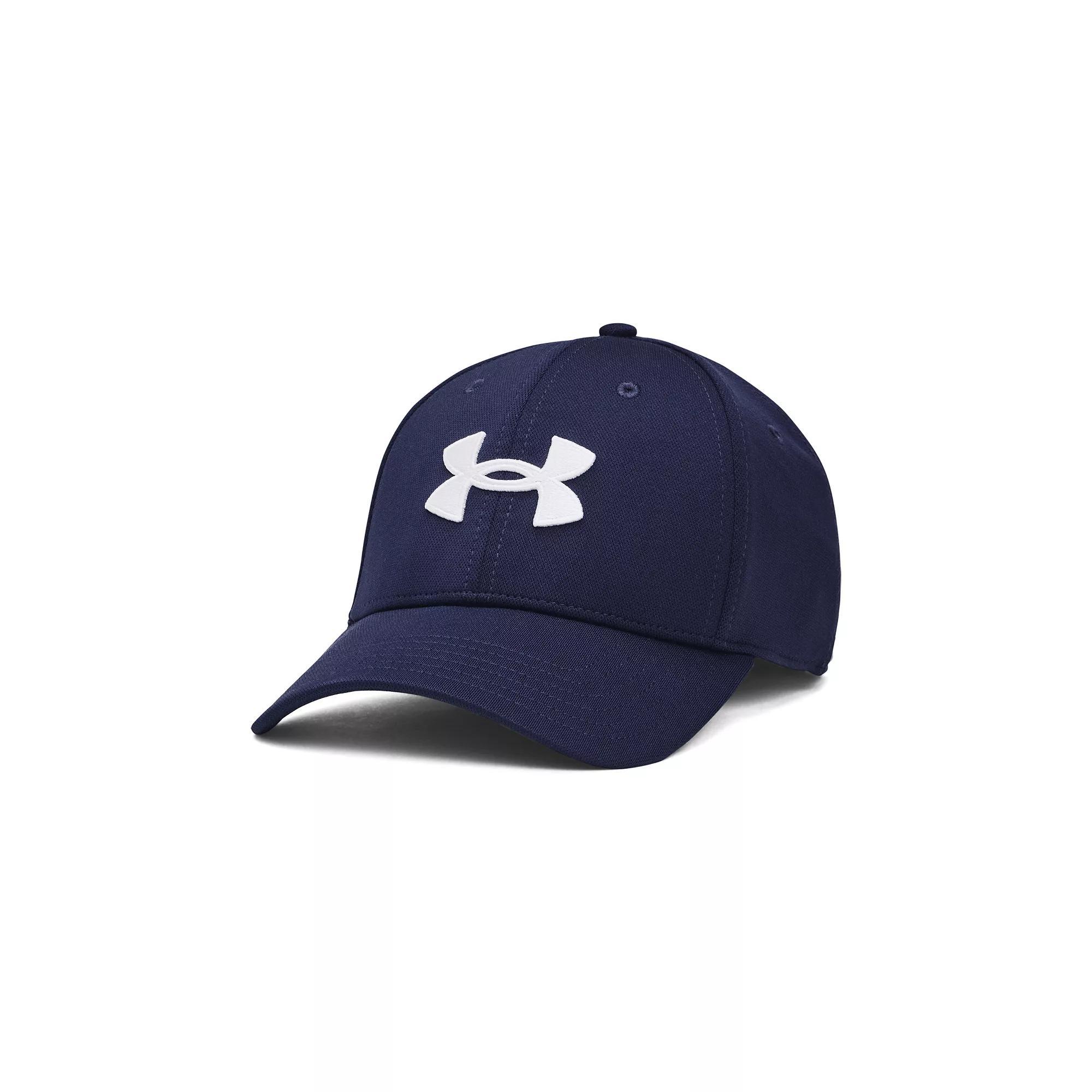 Men's Under Armour Blitzing Stretch-Fit Hat, Size: Medium/Large, Black Black Product Image