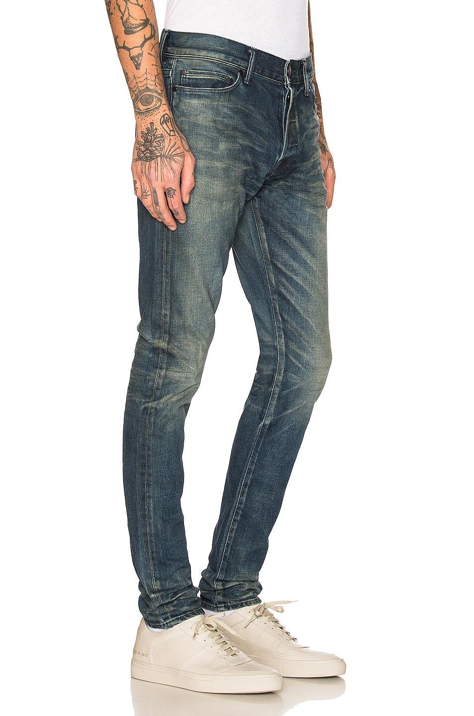 JOHN ELLIOTT The Cast 2 Skinny in Blue Product Image