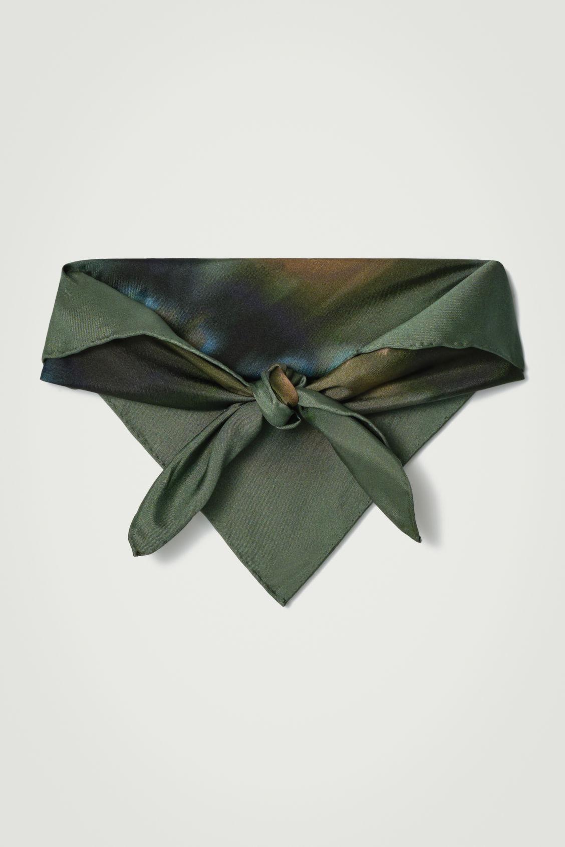 PRINTED SILK SCARF Product Image