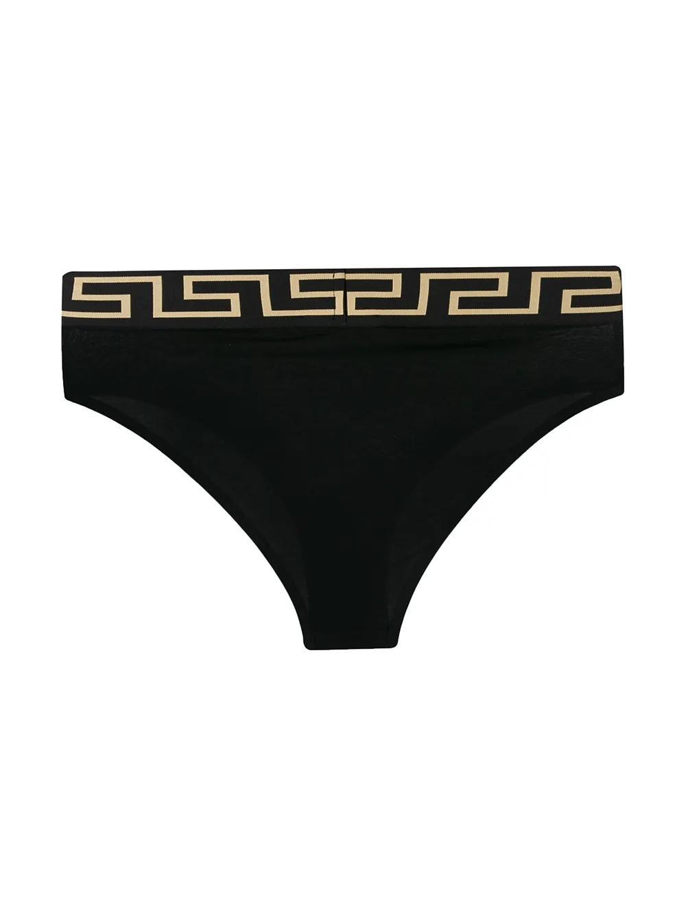 Greca Border high-waisted briefs Product Image