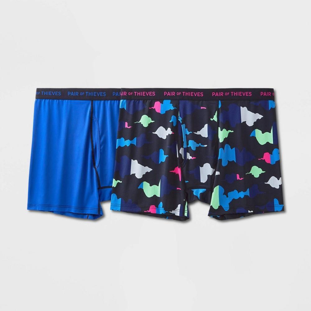 Pair of Thieves Mens SuperFit Breathable Mesh Boxer Brief 2 Pack Product Image
