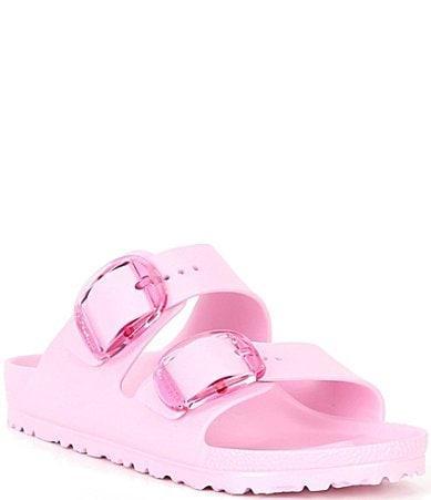 Womens Birkenstock Arizona Big Buckle EVA Slide Sandal - Fondant Pink Product Image
