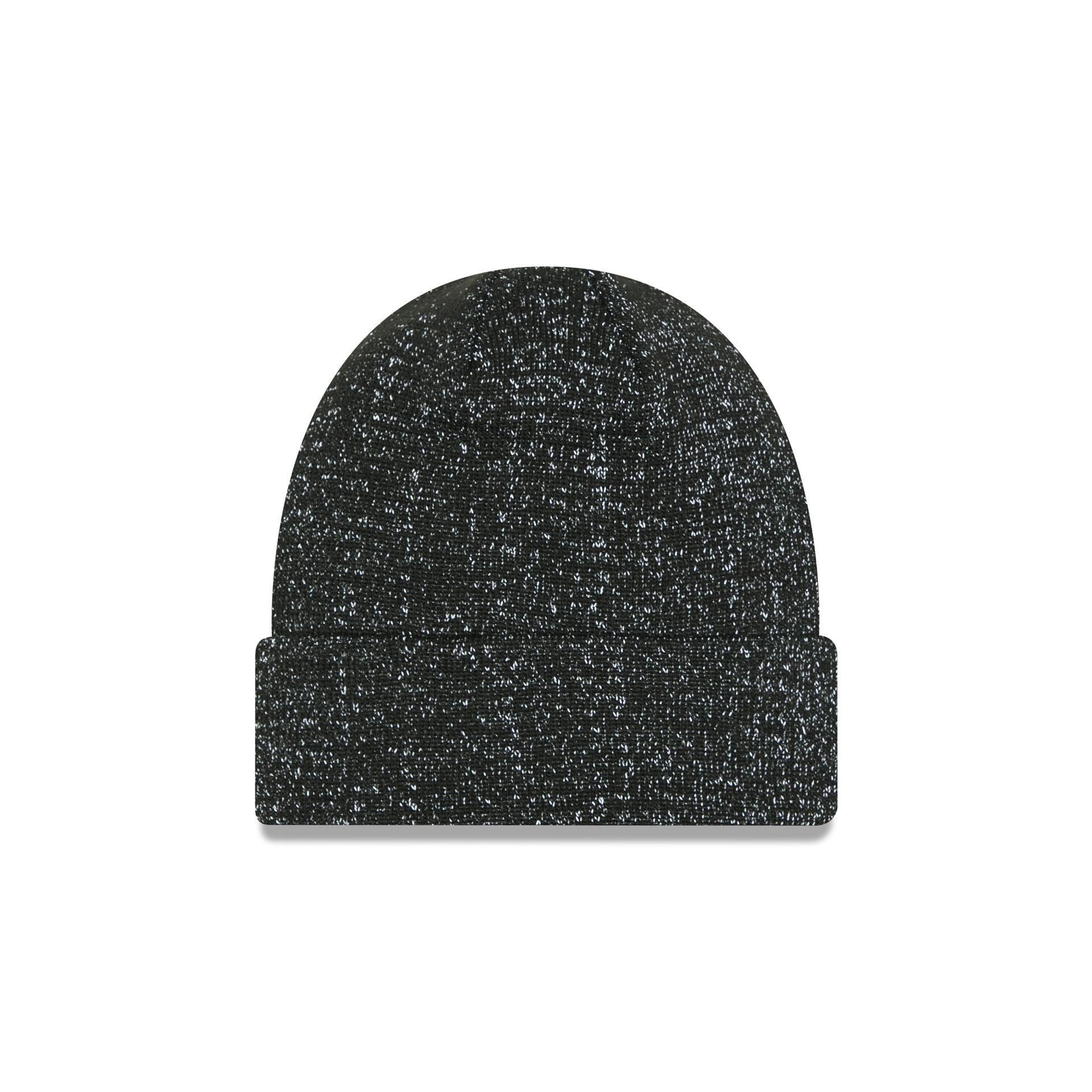Colorado Rockies Reflective Black Knit Beanie Male Product Image