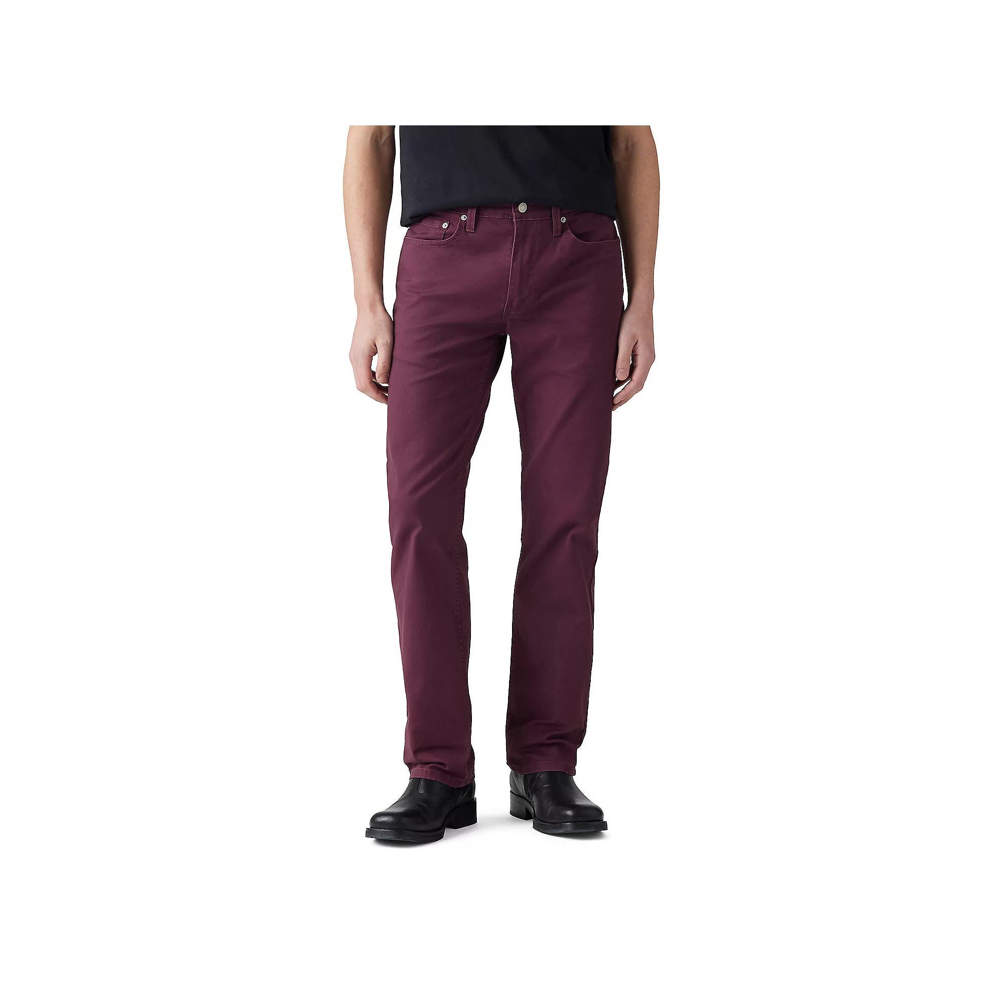 Men's Levi's® 514™ Straight Fit Flex Jeans, Size: 29X30, Deep Red Product Image