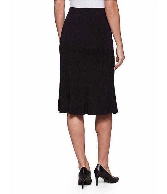 MISOOK Gored Mylana Knit Pull-On Skirt Product Image