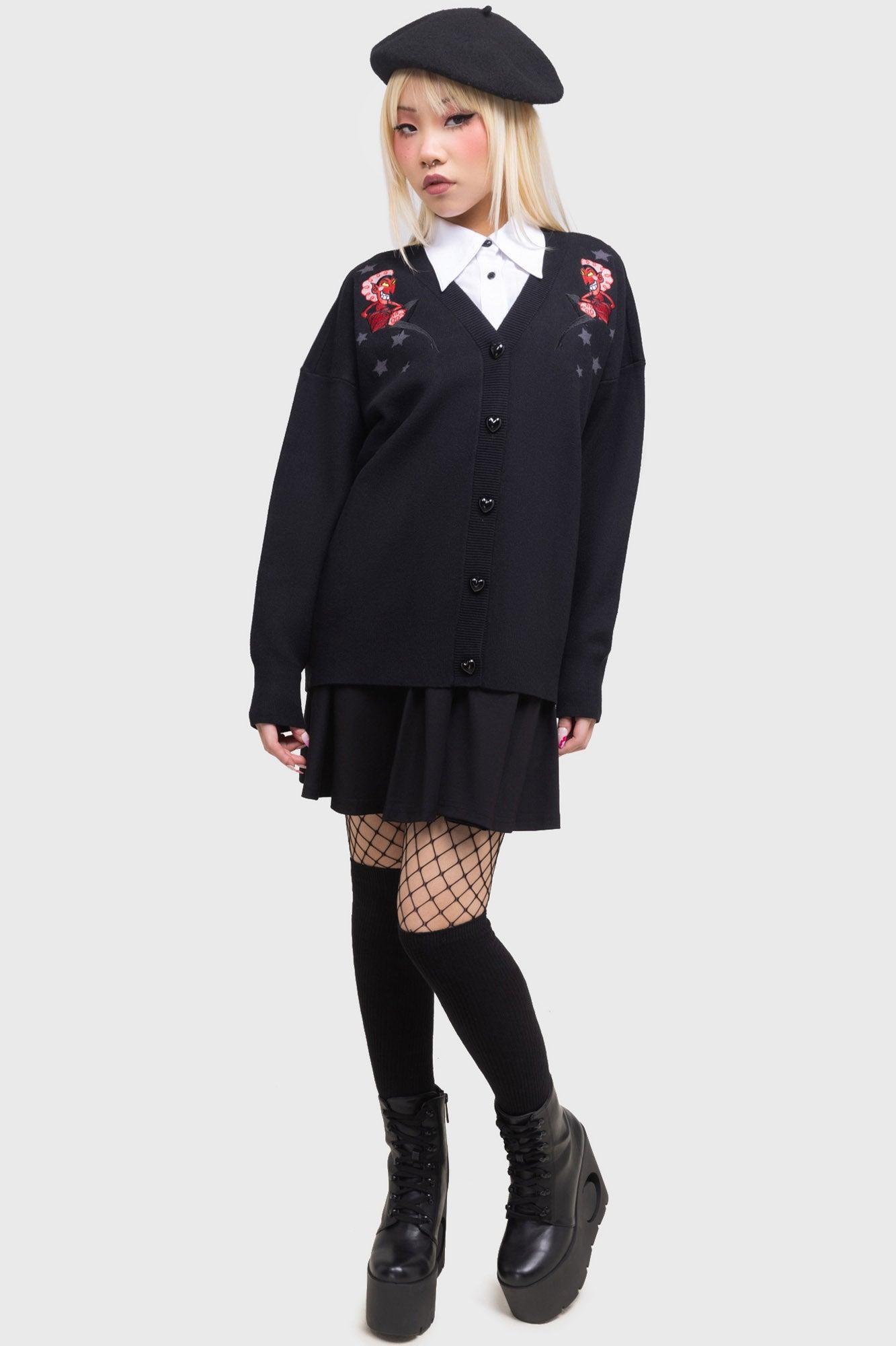 Splendidly Evil Cardigan Female Product Image