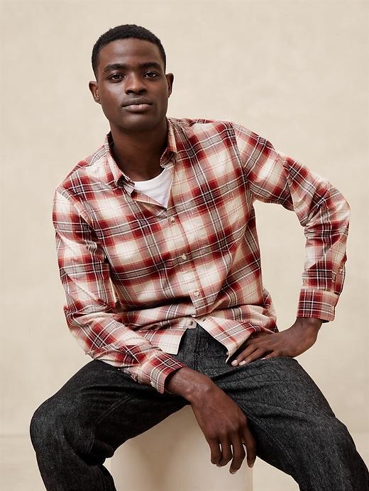 Slim Cotton Shirt Product Image