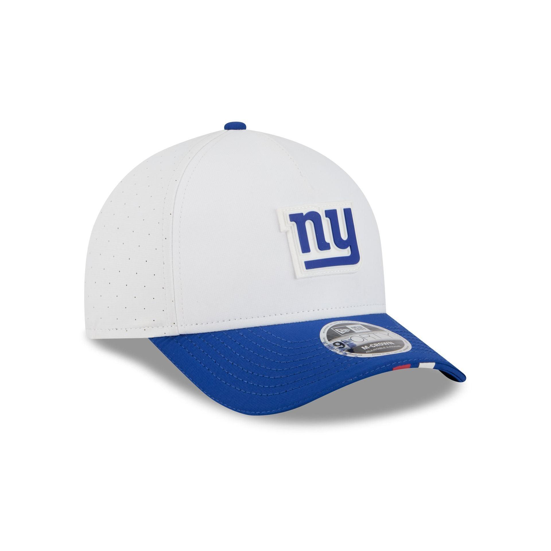New York Giants 2025 Training 9FORTY M-Crown A-Frame Snapback Hat Male Product Image