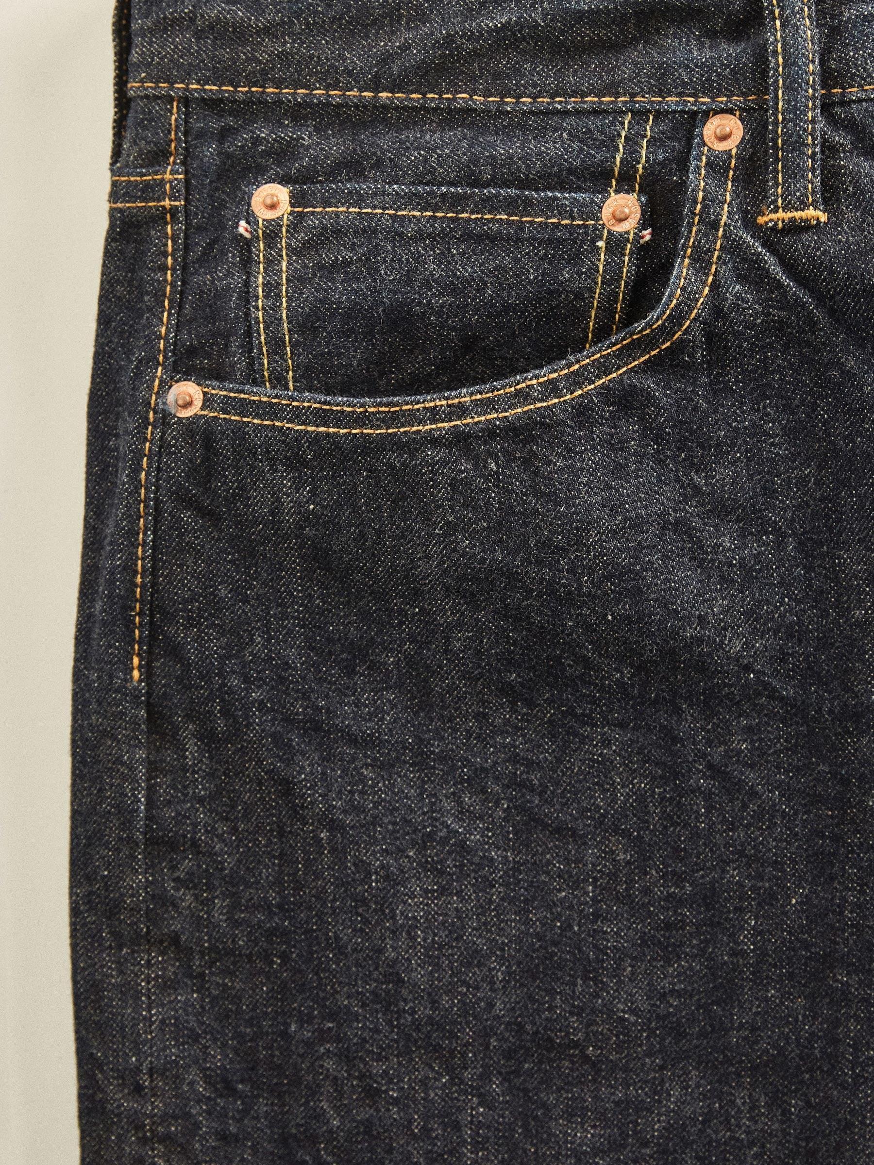 D018 Japanese Loomstate Selvedge Cowboy Cut Jean Product Image