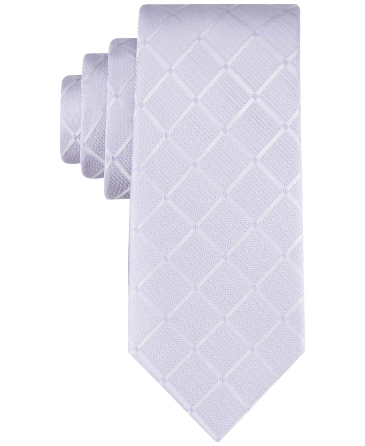 Calvin Klein Mens Herringbone Grid Tie Product Image