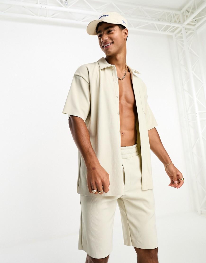 Jack & Jones Originals plisse shirt Product Image