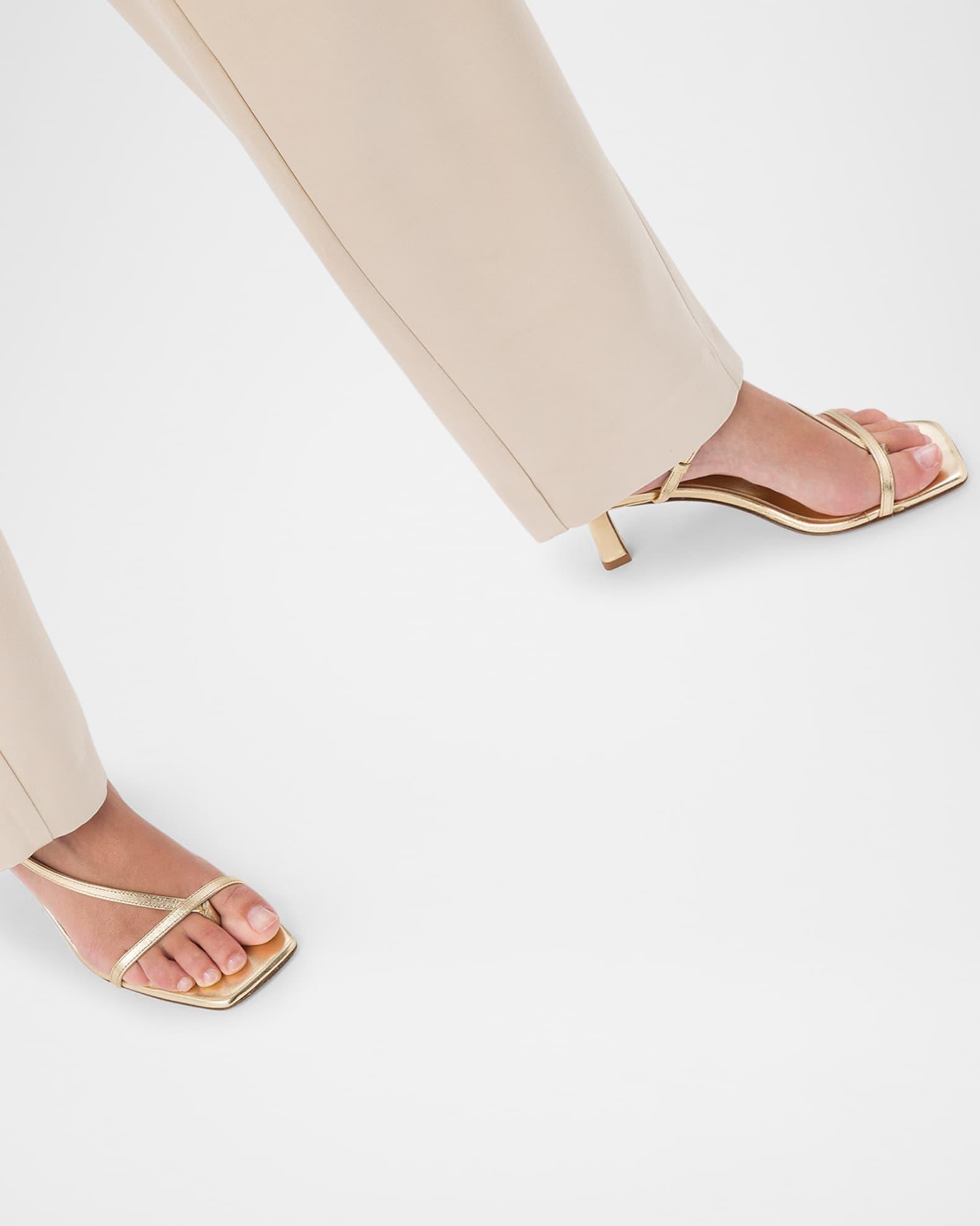 Elise Napa Leather Sandals Product Image