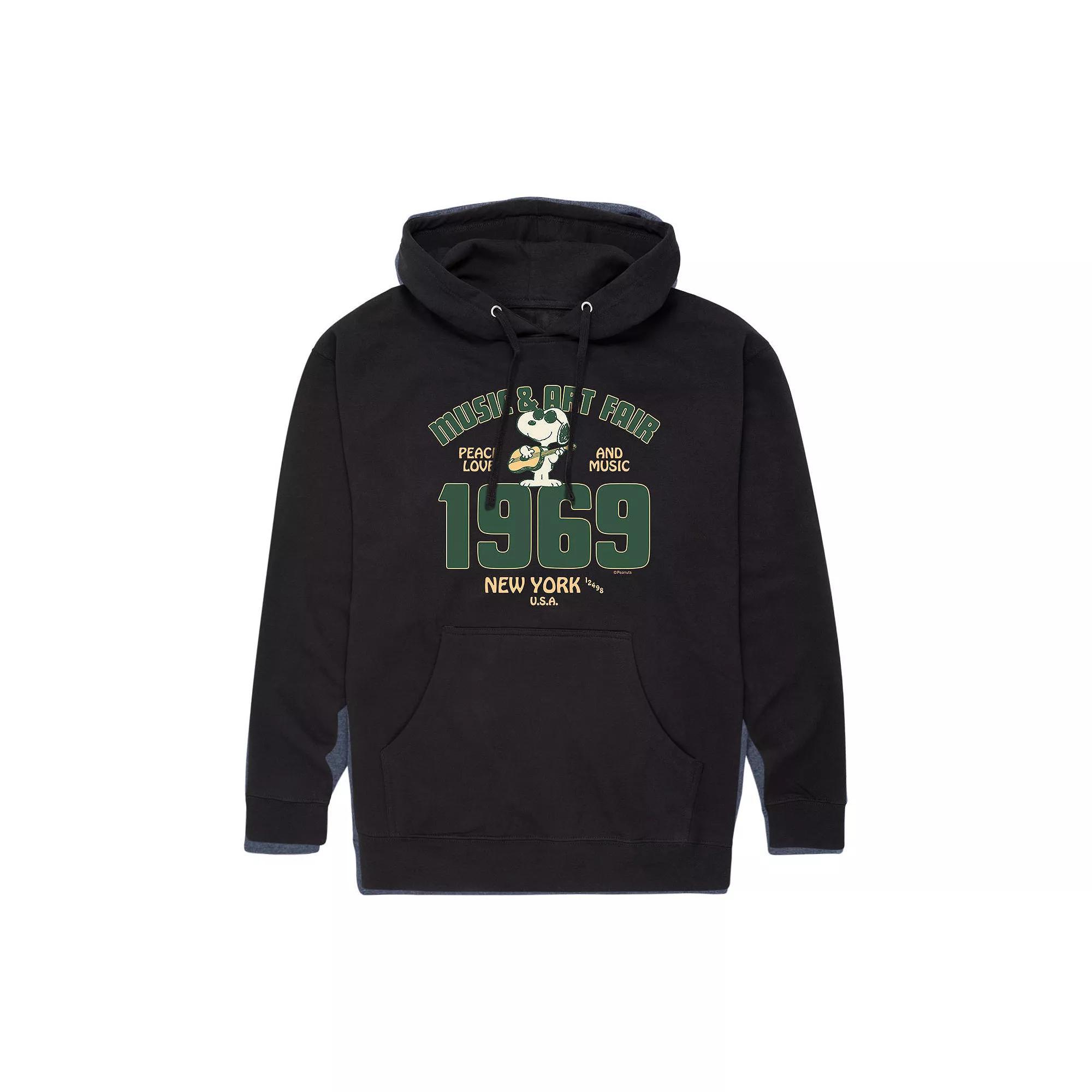 Mens Peanuts Music Art Fair 1969 Hoodie Product Image