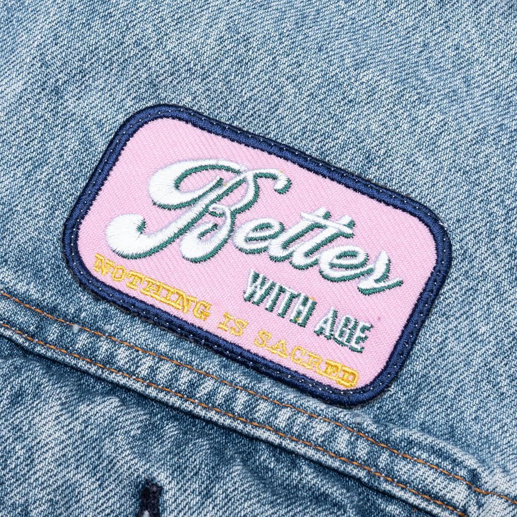 Portrait Denim Jacket - Multi Male Product Image