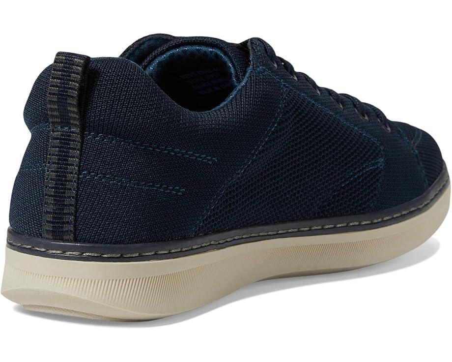 Ponte Knit Moc Toe Sneakers Hybrid Oxford Casual Lightweight Athletic Style Lace Up Product Image